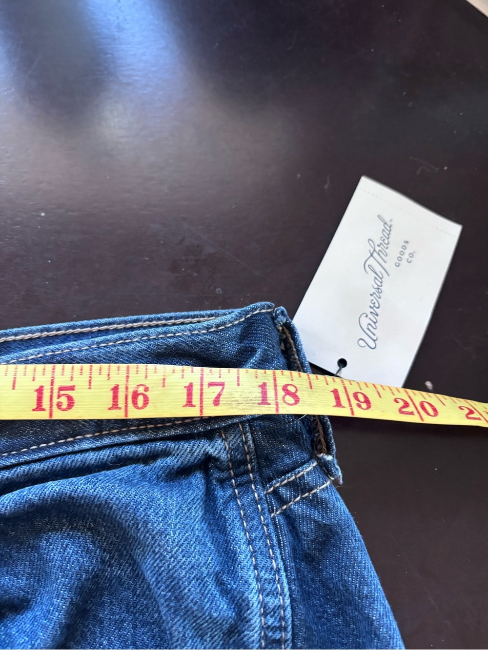 Universal Thread Dark Blue Wide Leg Jeans - Picture 7 of 8
